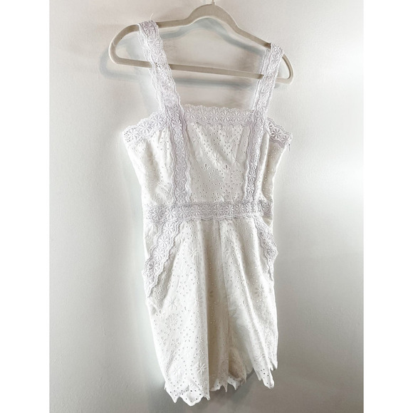 Charo Ruiz White Zuma Jumpsuit Romper - Small NWT - Picture 9 of 16